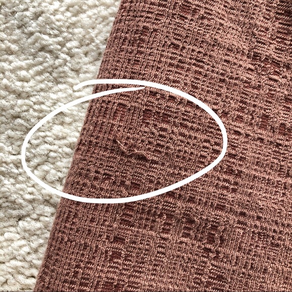 ANTHROPOLOGIE TIE BACK MOCK NECK TEXTURED BLOUSE - Picture 12 of 13